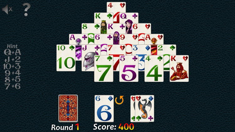 #4. Pyramid Solitaire Classic (Android) By: Classic Games by Gregor Haag