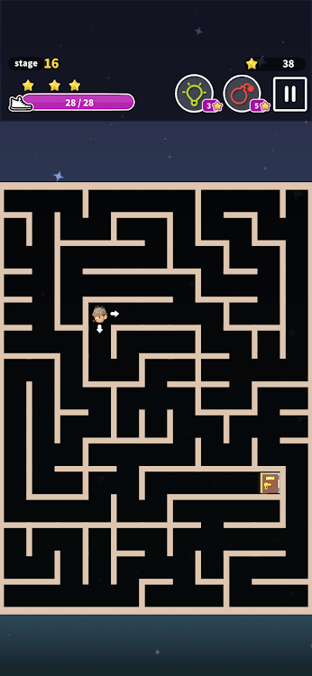 #5. Maze game classic fun puzzle (Android) By: NIRMITA ENTERTAINMENT