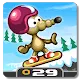 Rat On A Snowboard