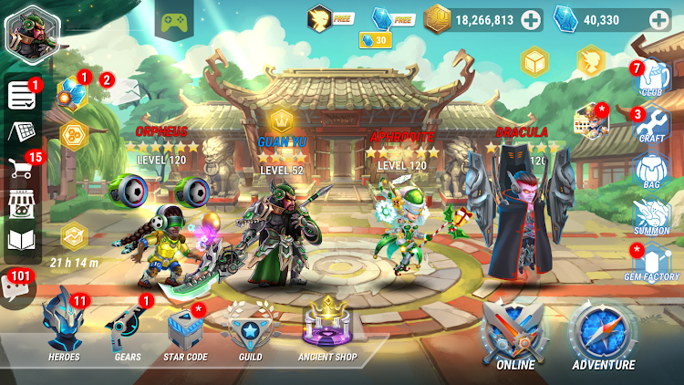 #10. Heroes Infinity Premium (Android) By: DIVMOB