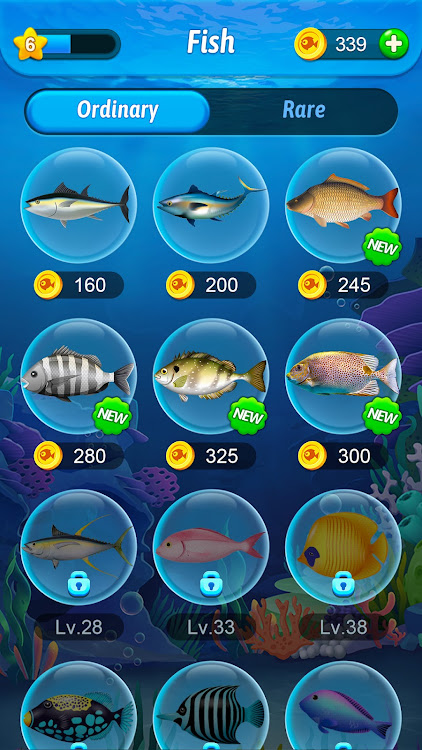 #7. Solitaire Fish World-OceanTrip (Android) By: Casual Game Dev