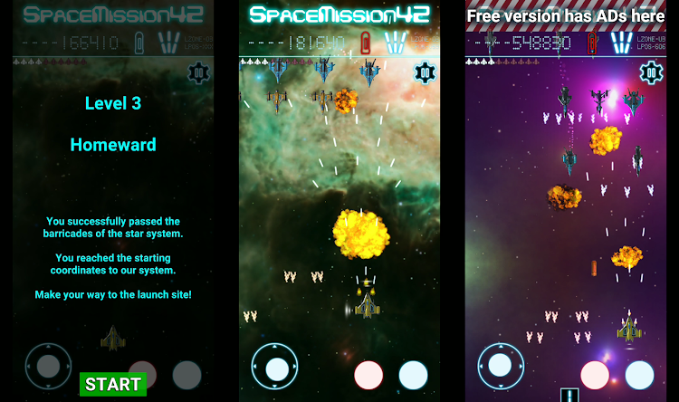 #5. SpaceMission42 NoADs (Android) By: Urgaton