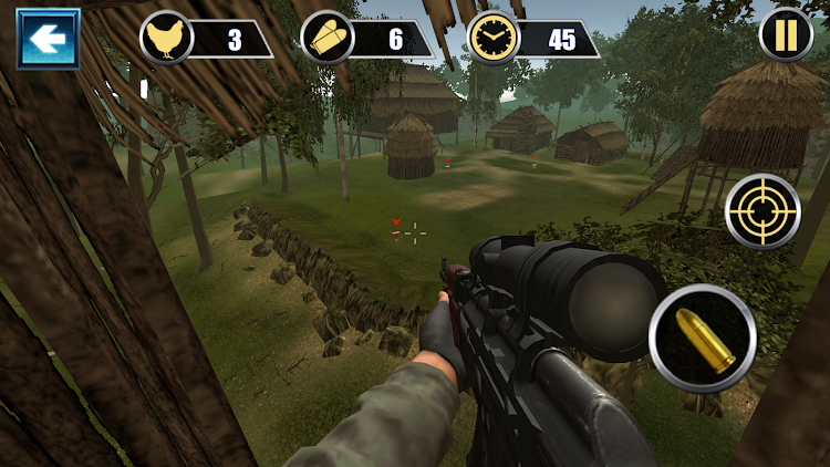 #6. Chicken Shoot : Sniper Shooter (Android) By: Fog Revolution