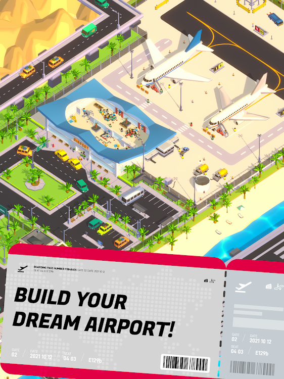 #8. Airport Inc. Idle Tycoon Game (Android) By: Jet Toast