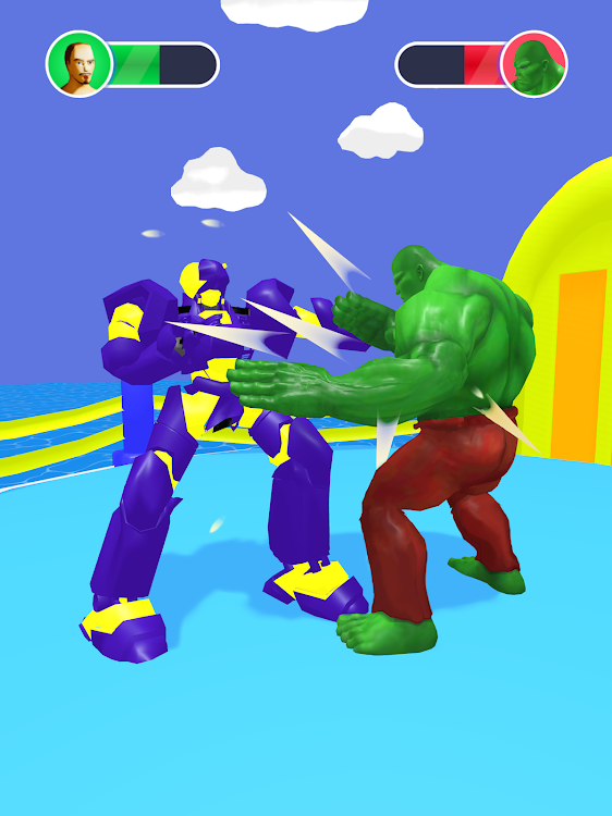 #8. Iron Suit: Superhero Simulator (Android) By: CASUAL AZUR GAMES