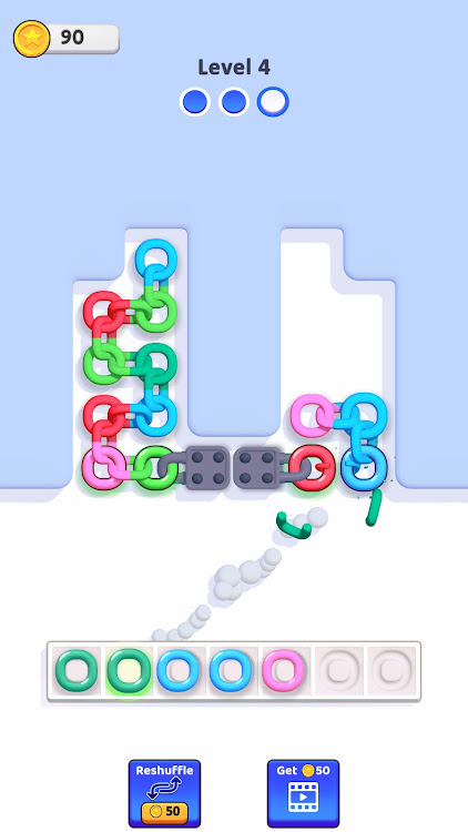 #3. Chain Jam 3D (Android) By: Bugbomb Studio