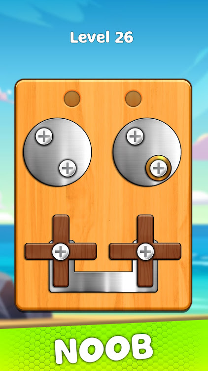 #4. Screw Out Nuts & Bolts Puzzle (Android) By: Mustard Games Studios