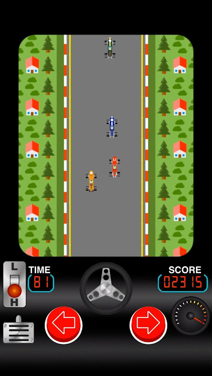 #2. Retro GP, arcade racing games (Android) By: Davihesoft