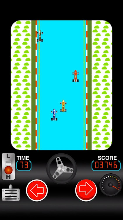 #3. Retro GP, arcade racing games (Android) By: Davihesoft