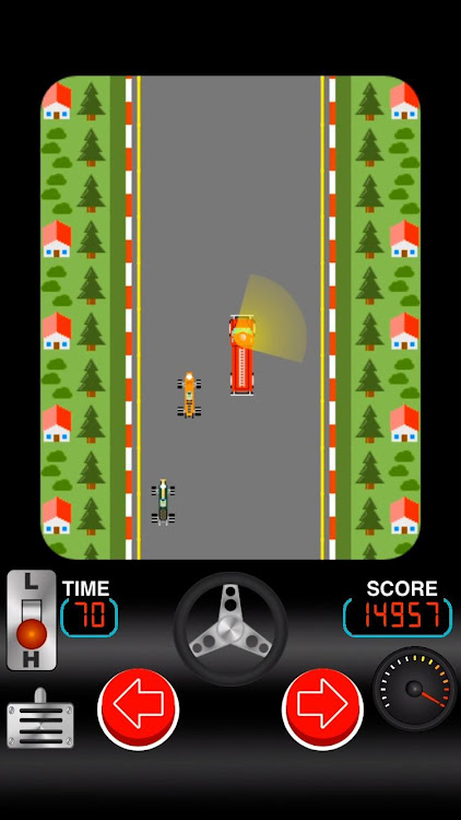 #4. Retro GP, arcade racing games (Android) By: Davihesoft