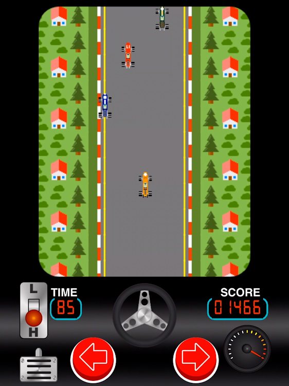 #7. Retro GP, arcade racing games (Android) By: Davihesoft