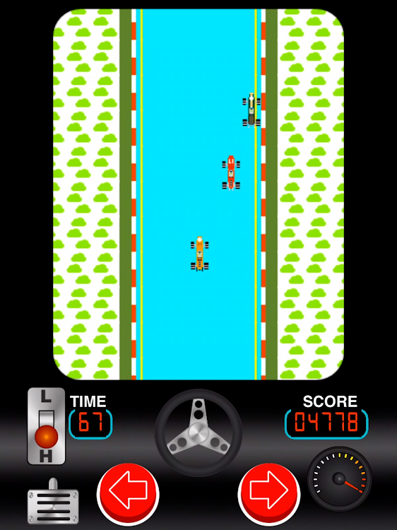 #8. Retro GP, arcade racing games (Android) By: Davihesoft