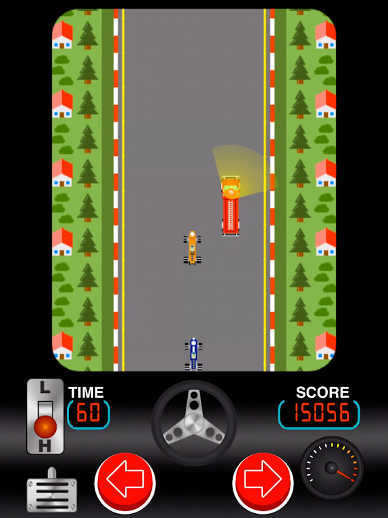 #9. Retro GP, arcade racing games (Android) By: Davihesoft