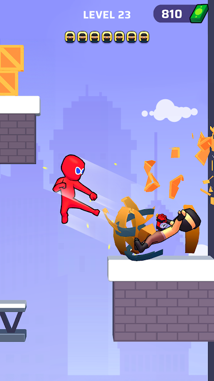 #5. Web Master: Stickman Superhero (Android) By: CASUAL AZUR GAMES