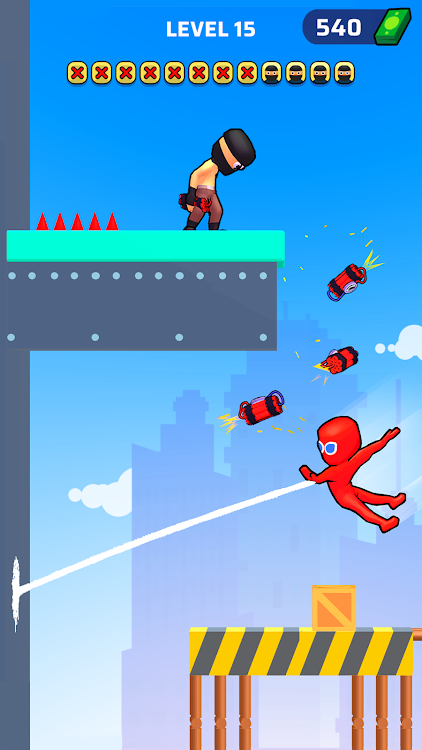 #6. Web Master: Stickman Superhero (Android) By: CASUAL AZUR GAMES