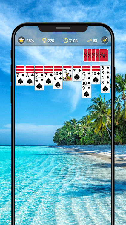 #3. Spider Solitaire - Card Games (Android) By: Playvalve