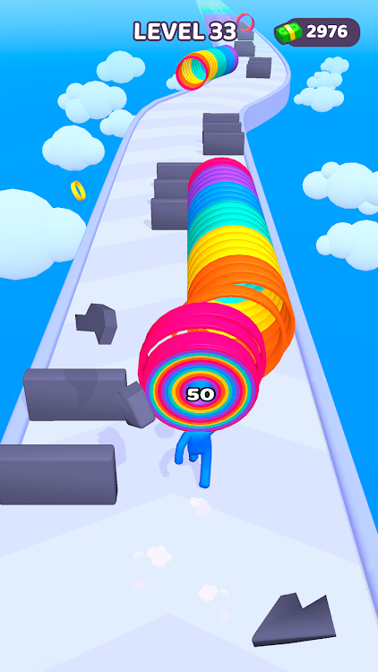 #2. Layer Man 3D: Run & Collect (Android) By: CASUAL AZUR GAMES