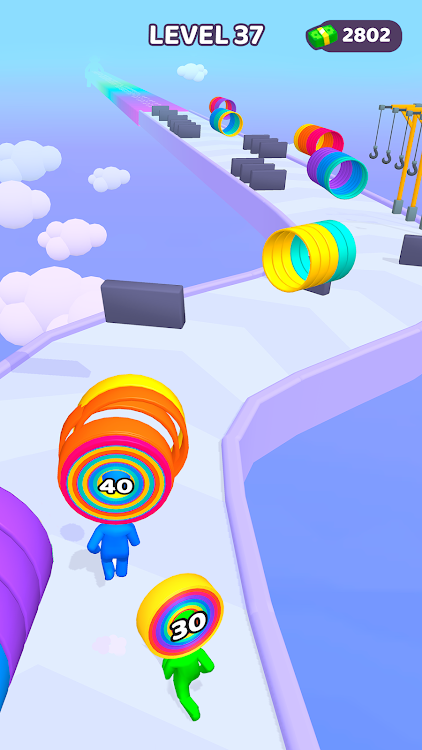 #5. Layer Man 3D: Run & Collect (Android) By: CASUAL AZUR GAMES