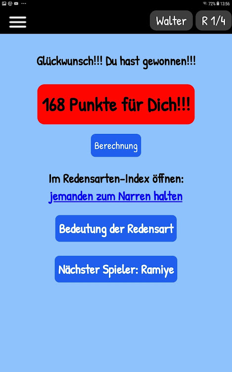 #2. Redensarten-Galgenmännchen (Android) By: Peter Udem