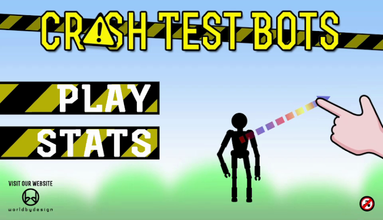 #7. Crash Test Bots (Android) By: WorldByDesign