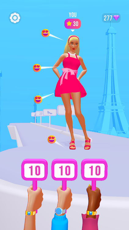 #6. Fashion Queen: Dress Up Game (Android) By: CASUAL AZUR GAMES