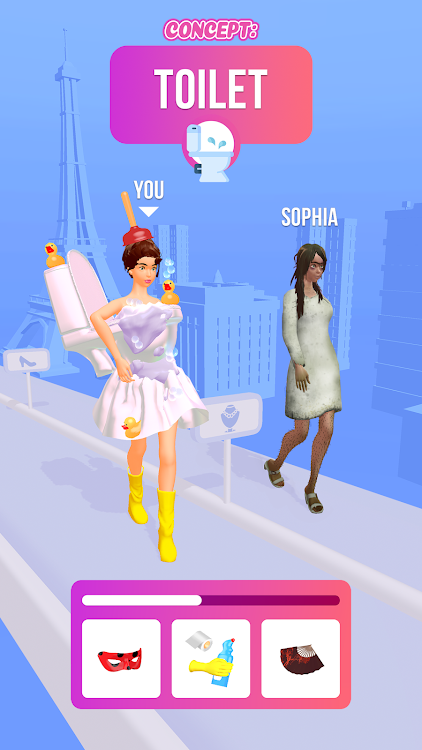 #10. Fashion Queen: Dress Up Game (Android) By: CASUAL AZUR GAMES