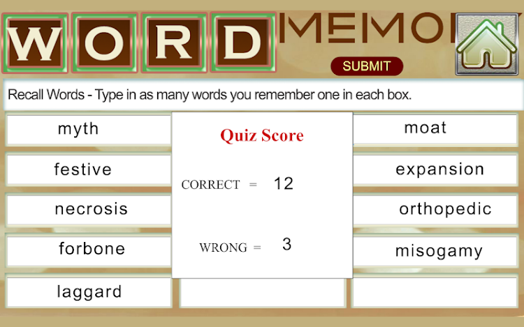 #8. Word Games - Test and improve (Android) By: DigiGalaxy®