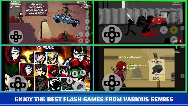 #5. Flash Game for Mobile 2024 (Android) By: Flash Game, Flash Game Player SWF