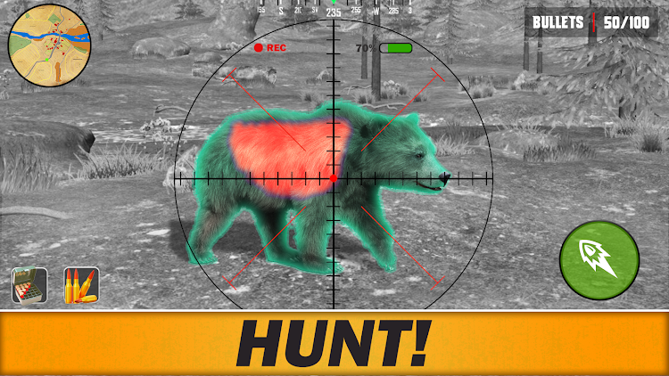 #4. Real Wild Animal Hunting Game (Android) By: crushiz