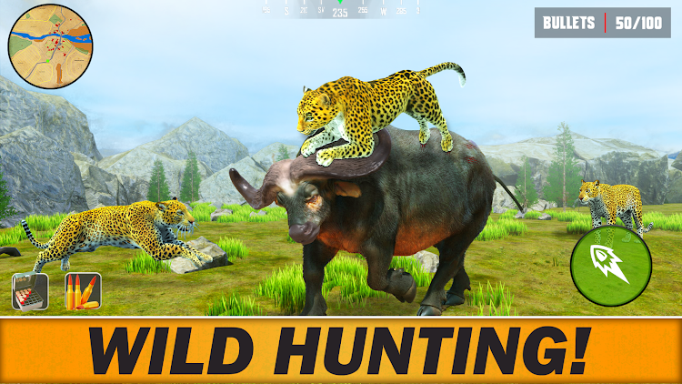 #5. Real Wild Animal Hunting Game (Android) By: crushiz