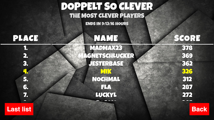 #6. Twice as clever (Android) By: Brettspielwelt GmbH