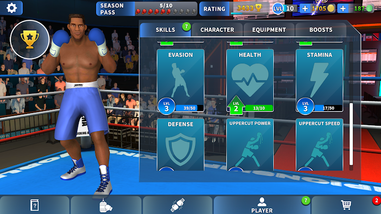 #10. Boxing Arena (Android) By: Helium9 Games