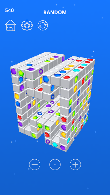 #3. Triple Match 3D Cube (Android) By: Puzzle Games Offline