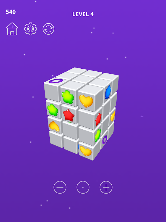 #5. Triple Match 3D Cube (Android) By: Puzzle Games Offline