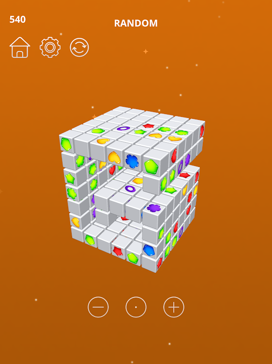 #6. Triple Match 3D Cube (Android) By: Puzzle Games Offline