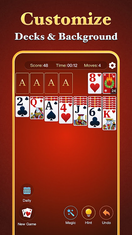 #5. Jolly Solitaire - Card Games (Android) By: Alto Social Inc