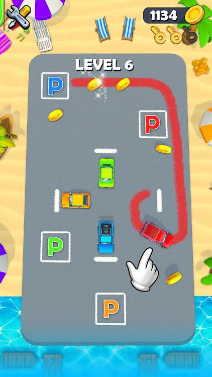 #2. Park Car Master: Car Games (Android) By: Tiny Play Games