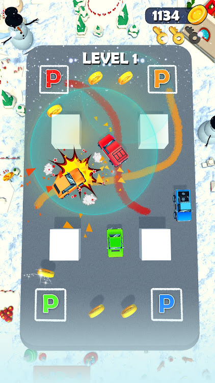 #3. Park Car Master: Car Games (Android) By: Tiny Play Games