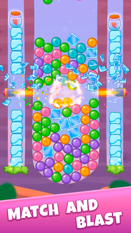 #3. Pop Blast - Match Ball Puzzle (Android) By: SayGames Ltd