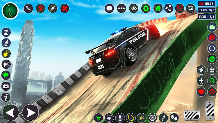 #7. Ramp Car game Stunts: Racing (Android) By: Awesome Games Studios