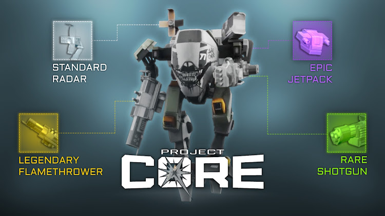 #2. CORE: Multiplayer Mech Arena (Android) By: Lagrange Studios