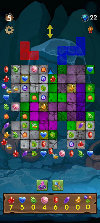 #2. Warlock Tetro Puzzle (Android) By: Maksym Matiushenko