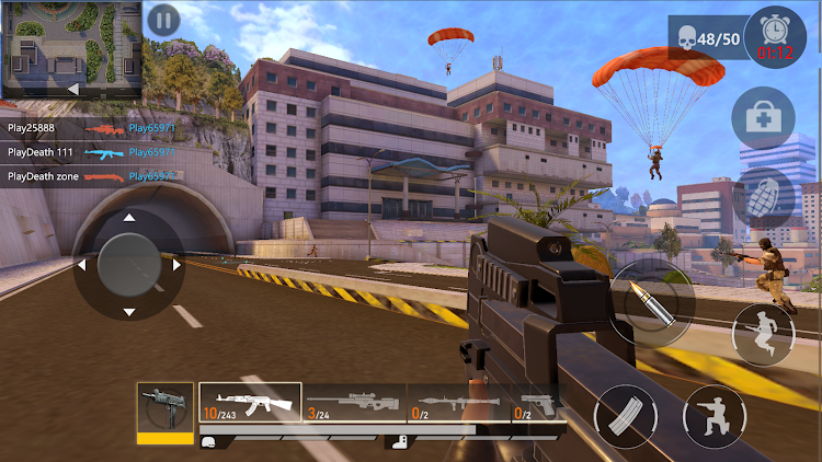 #8. Gunner FPS Shooter (Android) By: FIRE GAME