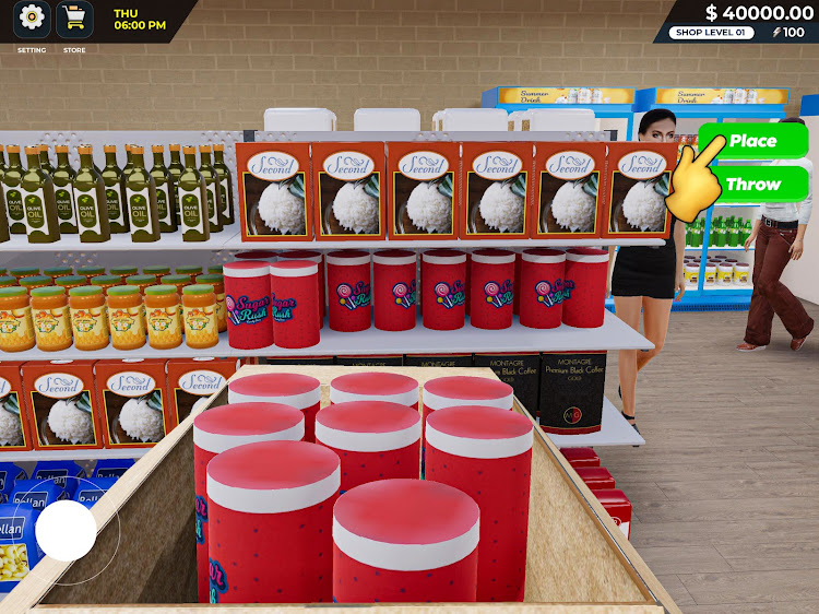 #7. Supermarket Store Manager 3D (Android) By: Mass Gamez