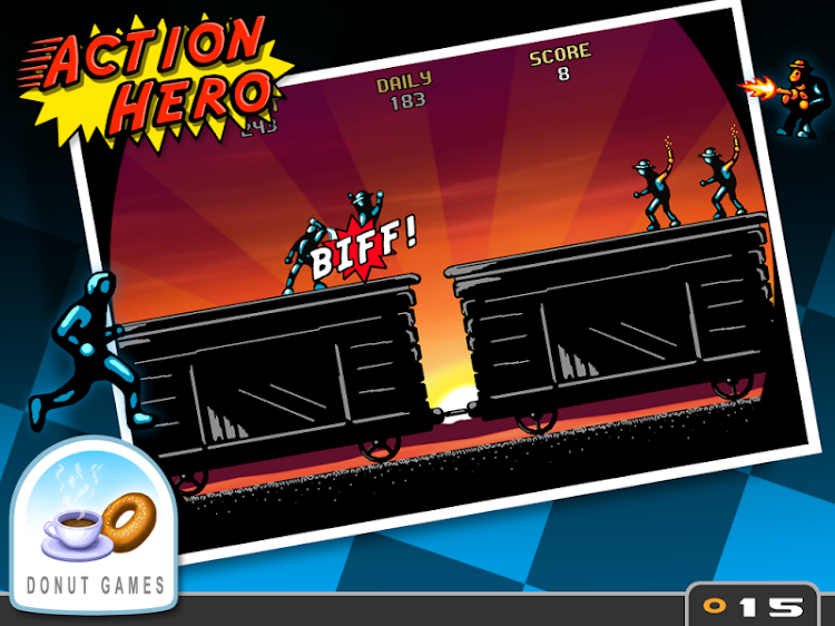 #4. Action Hero (Android) By: Donut Games