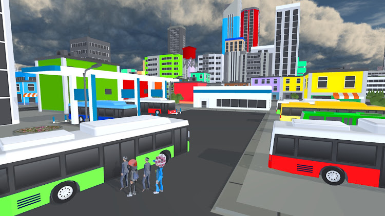 #2. Bus Driving Game City Bus Game (Android) By: Rocklance games