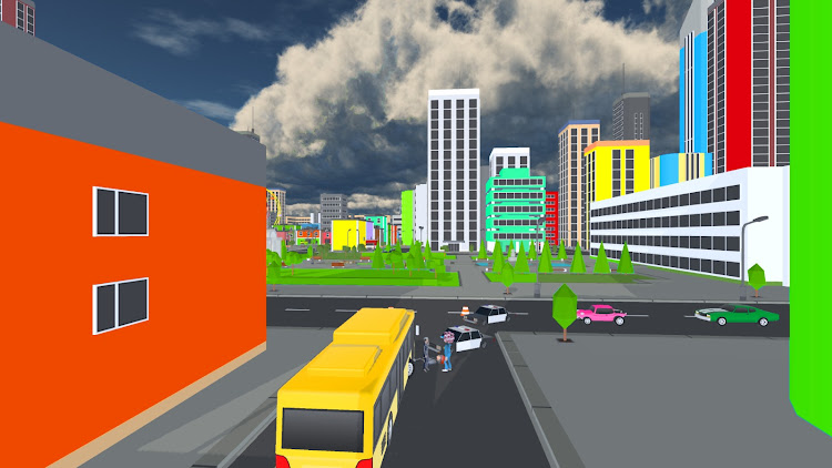 #3. Bus Driving Game City Bus Game (Android) By: Rocklance games