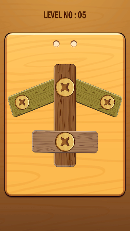 #6. Woodley: Wood Screw Puzzle (Android) By: Games Arena Studio