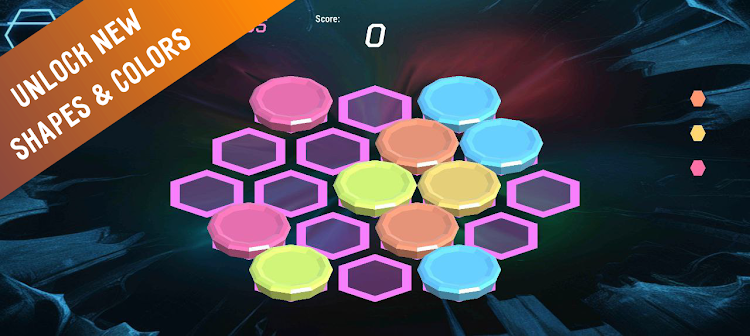 #4. Hex Logic. Color Blocks lines (Android) By: AJerome Studio