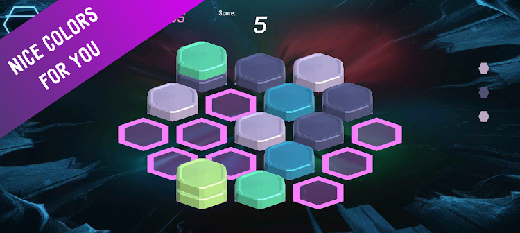 #3. Hex Logic. Color Blocks lines (Android) By: AJerome Studio